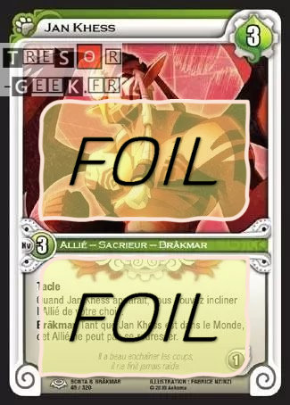 Jan Khess FOIL [Bonta & Brâkmar 46/320 WAKFU]