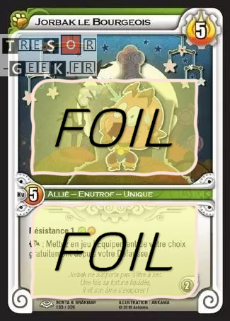 Jorbak le Bourgeois FOIL [Bonta & Brâkmar 133/320 WAKFU]