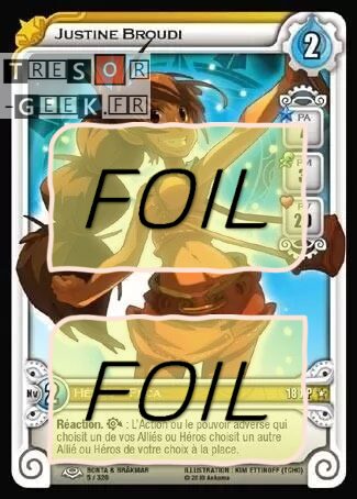 Justine Broudi FOIL [Bonta & Brâkmar 5/320 WAKFU]