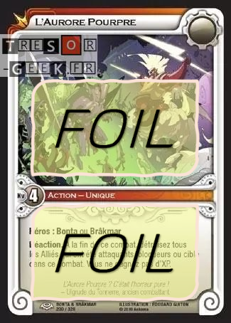 L'Aurore Pourpre FOIL [Bonta & Brâkmar 200/320 WAKFU]