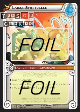 Laisse Spirituelle FOIL [Bonta & Brâkmar 227/320 WAKFU]