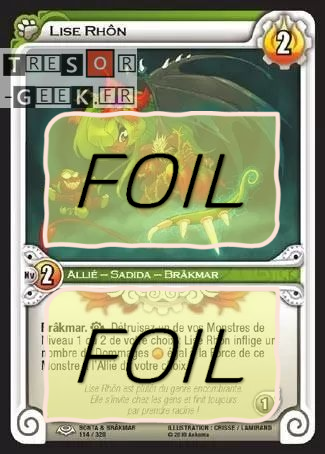 Lise Rhôn FOIL [Bonta & Brâkmar 114/320 WAKFU]