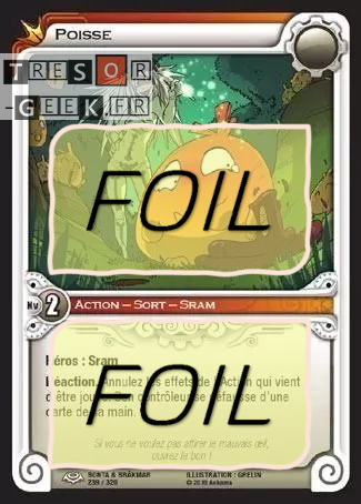 Poisse FOIL [Bonta & Brâkmar 239/320 WAKFU]
