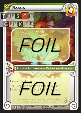 Raaga FOIL [Bonta & Brâkmar 135/320 WAKFU]