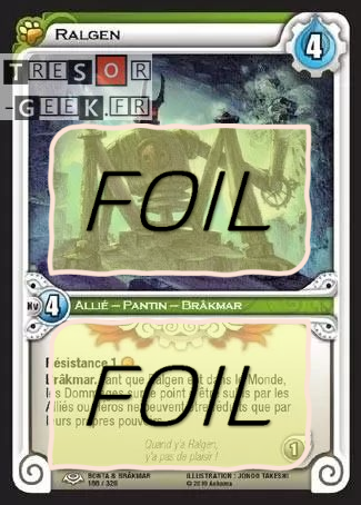 Ralgen FOIL [Bonta & Brâkmar 166/320 WAKFU]