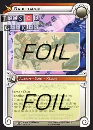 Raulebaque FOIL [Bonta & Brâkmar 242/320 WAKFU]