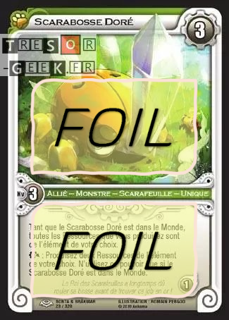Scarabosse Doré FOIL [Bonta & Brâkmar 23/320 WAKFU]