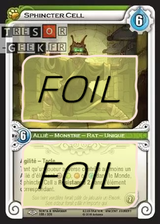 Sphincter Cell FOIL [Bonta & Brâkmar 168/320 WAKFU]