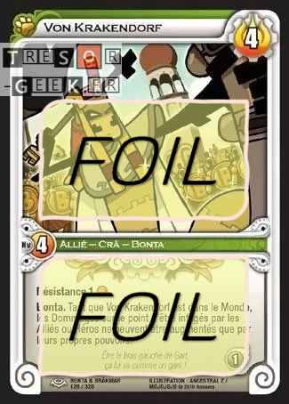 Von Krakendorf FOIL [Bonta & Brâkmar 128/320 WAKFU]