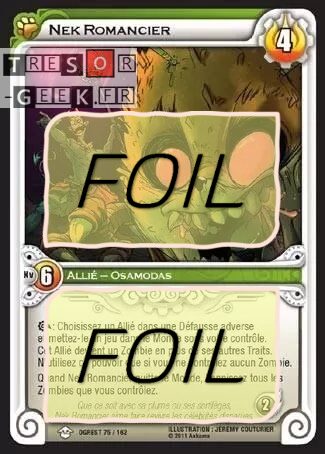 Nek Romancier FOIL [Ogrest 75/162 WAKFU]