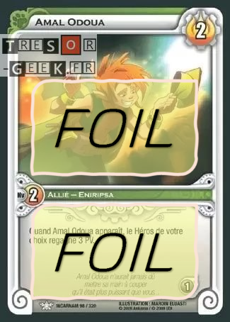Amal Odoua FOIL [Dofus Collection 66/100 WAKFU]