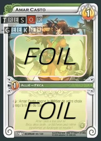 Amar Casto FOIL [Dofus Collection 68/100 WAKFU]