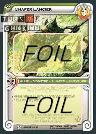 Chafer Lancier FOIL [Dofus Collection 36/100 WAKFU]