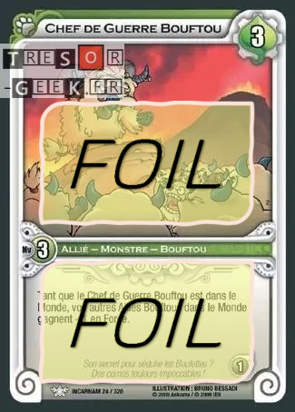Chef de Guerre Bouftou FOIL [Dofus Collection 4/100 WAKFU]