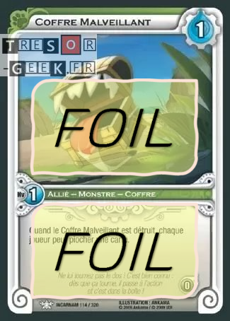Coffre Malveillant FOIL [Dofus Collection 42/100 WAKFU]