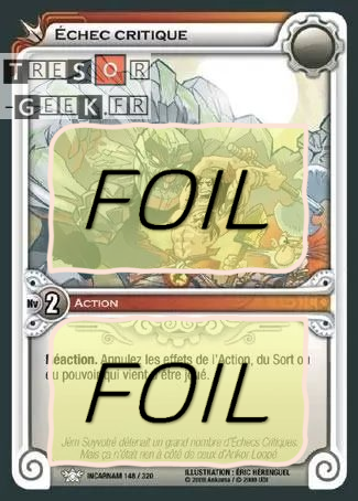 Échec Critique FOIL [Dofus Collection 75/100 WAKFU]