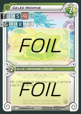 Gelée Menthe FOIL [Dofus Collection 50/100 WAKFU]