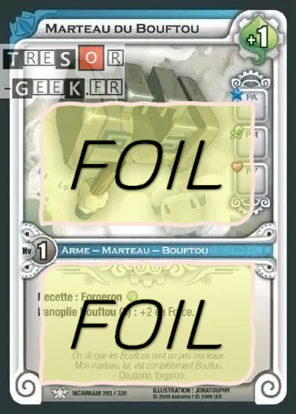 Marteau du Bouftou FOIL [Dofus Collection 80/100 WAKFU]