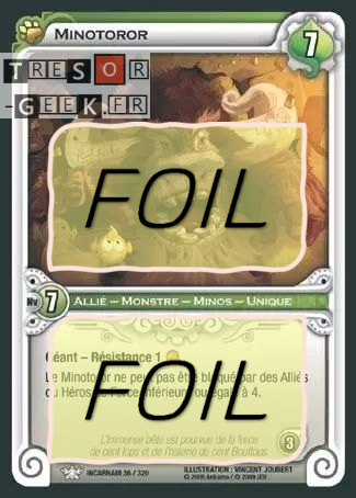 Minotoror FOIL [Dofus Collection 15/100 WAKFU]