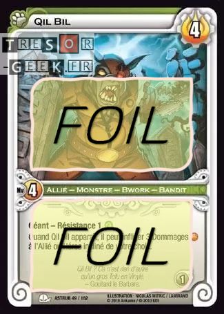 Qil Bil FOIL [Dofus Collection 56/100 WAKFU]