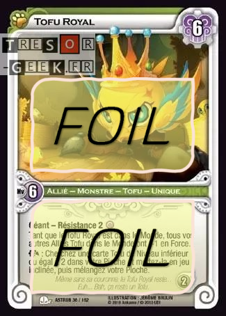 Tofu Royal FOIL [Dofus Collection 18/100 WAKFU]