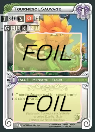 Tournesol Sauvage FOIL [Dofus Collection 21/100 WAKFU]