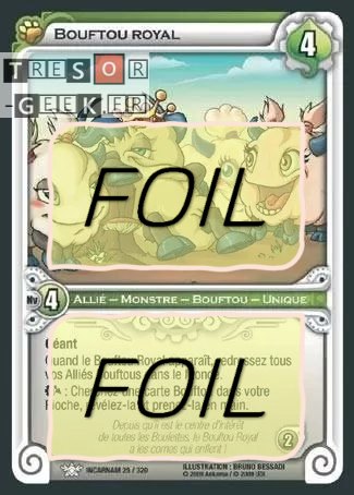 Bouftou Royal FOIL [Incarnam 25/320 WAKFU]