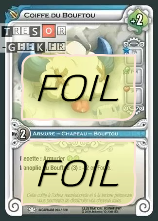 Coiffe du Bouftou FOIL [Incarnam 263/320 WAKFU]