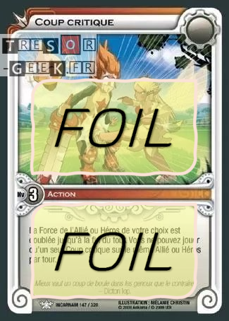 Coup Critique FOIL [Incarnam 147/320 WAKFU]