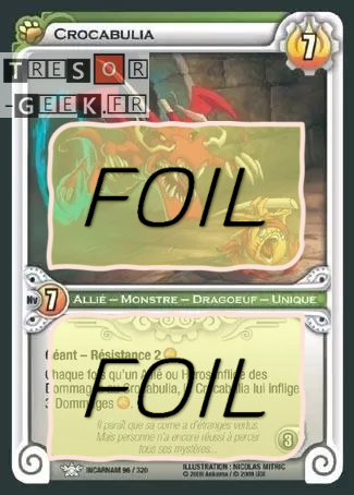 Crocabulia FOIL [Incarnam 96/320 WAKFU]