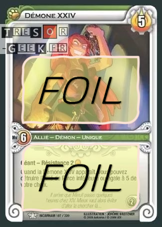 Démone XXIV FOIL [Incarnam 107/320 WAKFU]