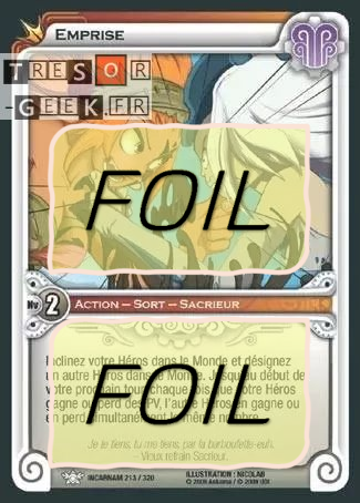 Emprise FOIL [Incarnam 213/320 WAKFU]