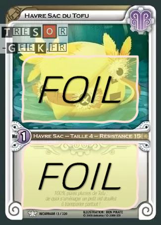 Havre Sac du Tofu FOIL [Incarnam 13/320 WAKFU]