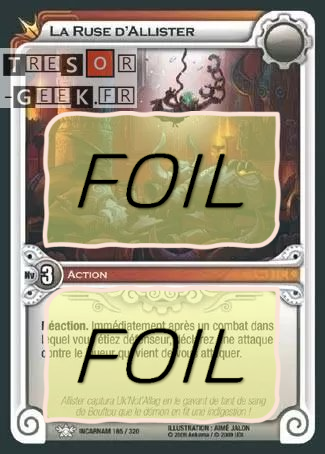 La Ruse d'Allister FOIL [Incarnam 165/320 WAKFU]