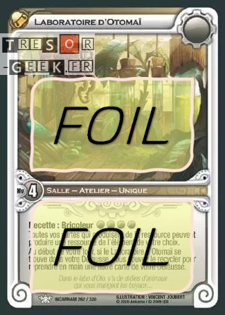 Laboratoire d'Otomaï FOIL [Incarnam 262/320 WAKFU]