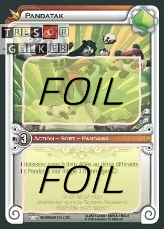 Pandatak FOIL [Incarnam 210/320 WAKFU]