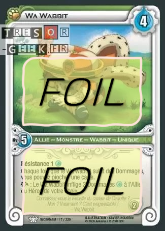 Wa Wabbit FOIL [Incarnam 117/320 WAKFU]