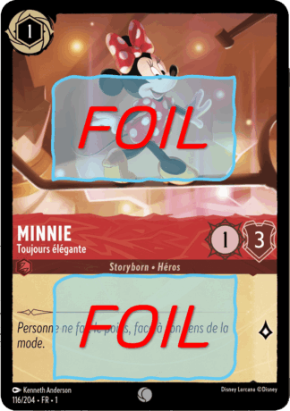 Minnie Mouse - Toujours élégante FOIL [116/204 FR 1]