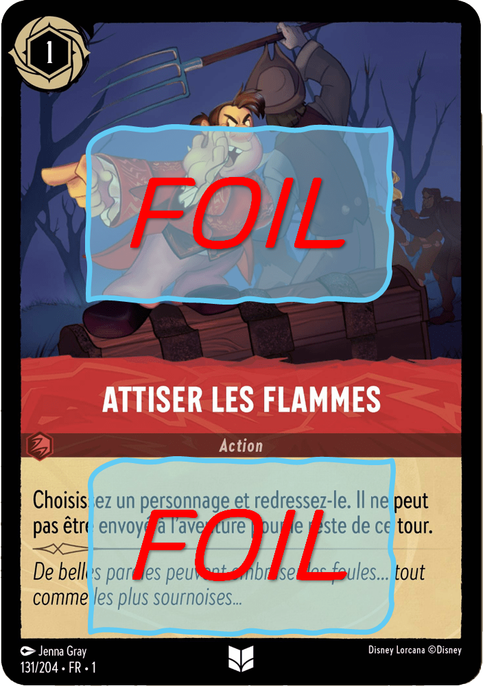 Attiser les flammes FOIL [131/204 FR 1]