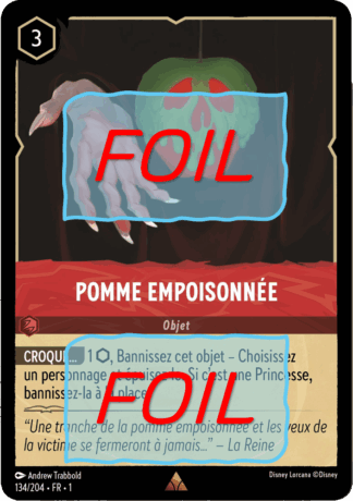 Pomme Empoisonnée FOIL [134/204 FR 1]