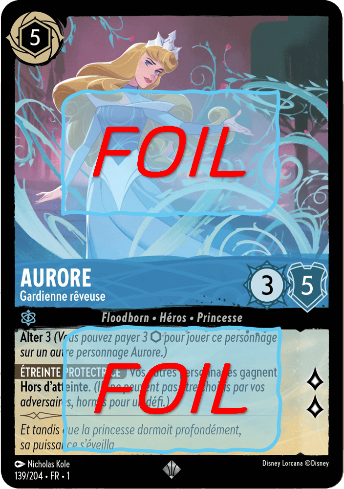 Aurore - Gardienne rêveuse FOIL [139/204 FR 1]