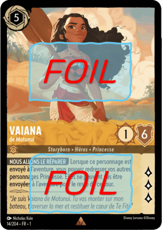 Vaiana - De Motunui FOIL [14/204 FR 1]