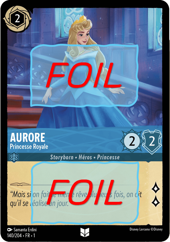Aurore - Princesse Royale FOIL [140/204 FR 1]