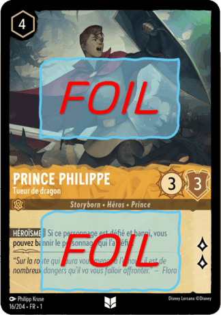 Prince Philippe - Tueur de dragon FOIL [16/204 FR 1]