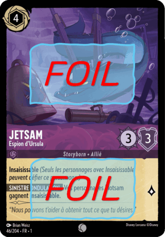 Jetsam - Espion d'Ursula FOIL [46/204 FR 1]