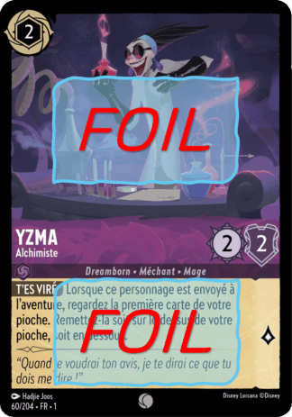 Yzma - Alchimiste FOIL [60/204 FR 1]