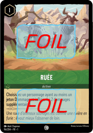 Ruée FOIL [96/204 FR 1]