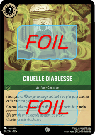 Cruelle diablesse FOIL [98/204 FR 1]