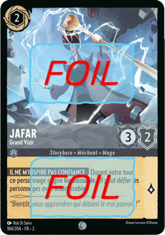 Jafar - Grand Vizir FOIL [184/204 FR 2]