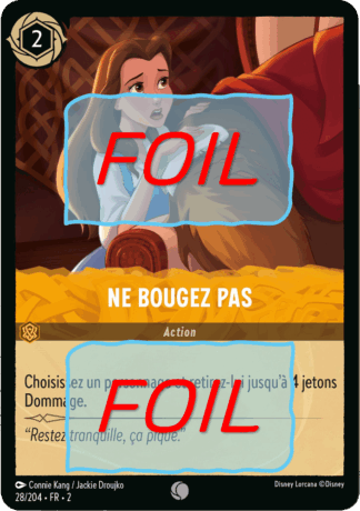 Ne bougez pas FOIL [28/204 FR 2]